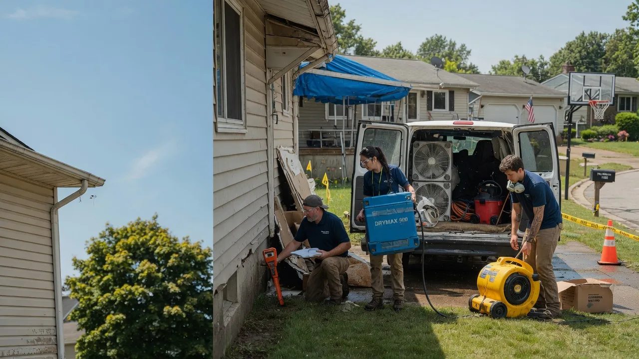 Ceiling Leak Cleanup in Avon Lake, OH near me