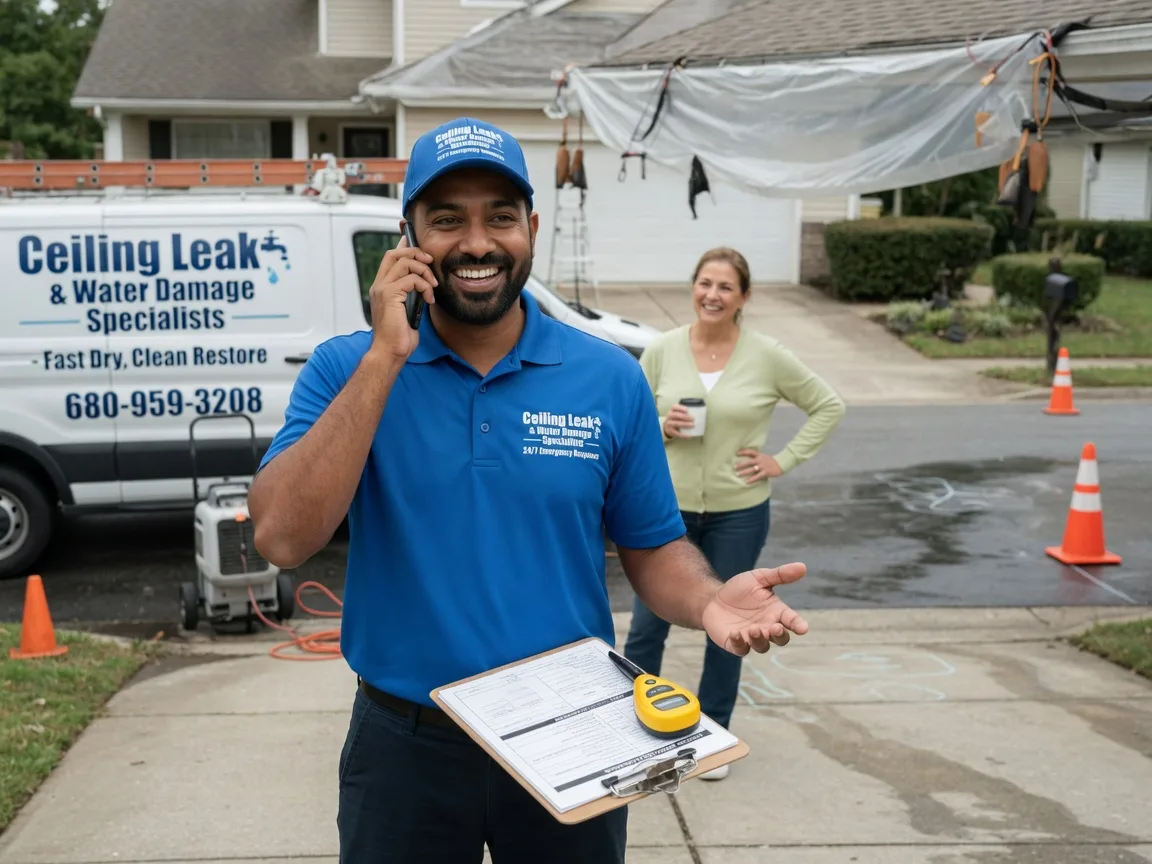 Ceiling Leak Cleanup Avon Lake, OH FAQs